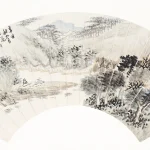 吳徵（1878－1949）溪畔觀山