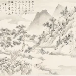 黃均（1914－2011）溪山雨後