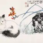 張大千（1899－1983）耄耋圖