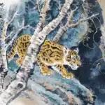 林玉山（1907－2004）夜襲