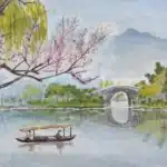 黃鷗波（1917－2003）西湖春色