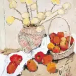 龎均（B.1936）球菊與蘋果