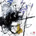 龎均（B.1936）牽牛花與瓜架