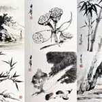 黃君璧（1898－1991）山水嘉蔬冊頁（十開）