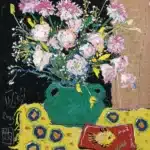 龎均（B.1936）紅盤子