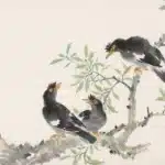 林玉山（1907－2004）八哥