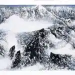 劉國松（B.1932）山靜雲氣升