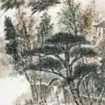 傅抱石（1904－1965）訪友圖