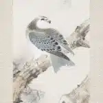 林玉山（1907－2004）松鷹圖