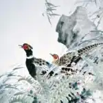 林玉山（1907－2004）喚春圖
