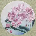 黃鷗波（1917－2003）蝴蝶蘭