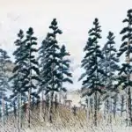 黃鷗波（1917－2003）禹嶺松林