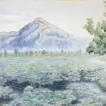 黃鷗波（1917－2003）南京紫金山