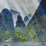 黃鷗波（1917－2003）灕江急雨