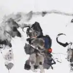 石虎（1942－2023）牧女圖