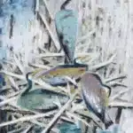 陳永森（1913－1997）灰鶴