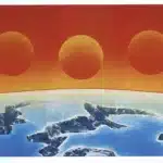 劉國松（B.1932）子夜的太陽