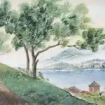 黃鷗波（1917－2003）淡水風光