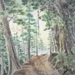 黃鷗波（1917－2003）阿里山之晨