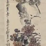 吳昌碩（1844－1927）菊石圖