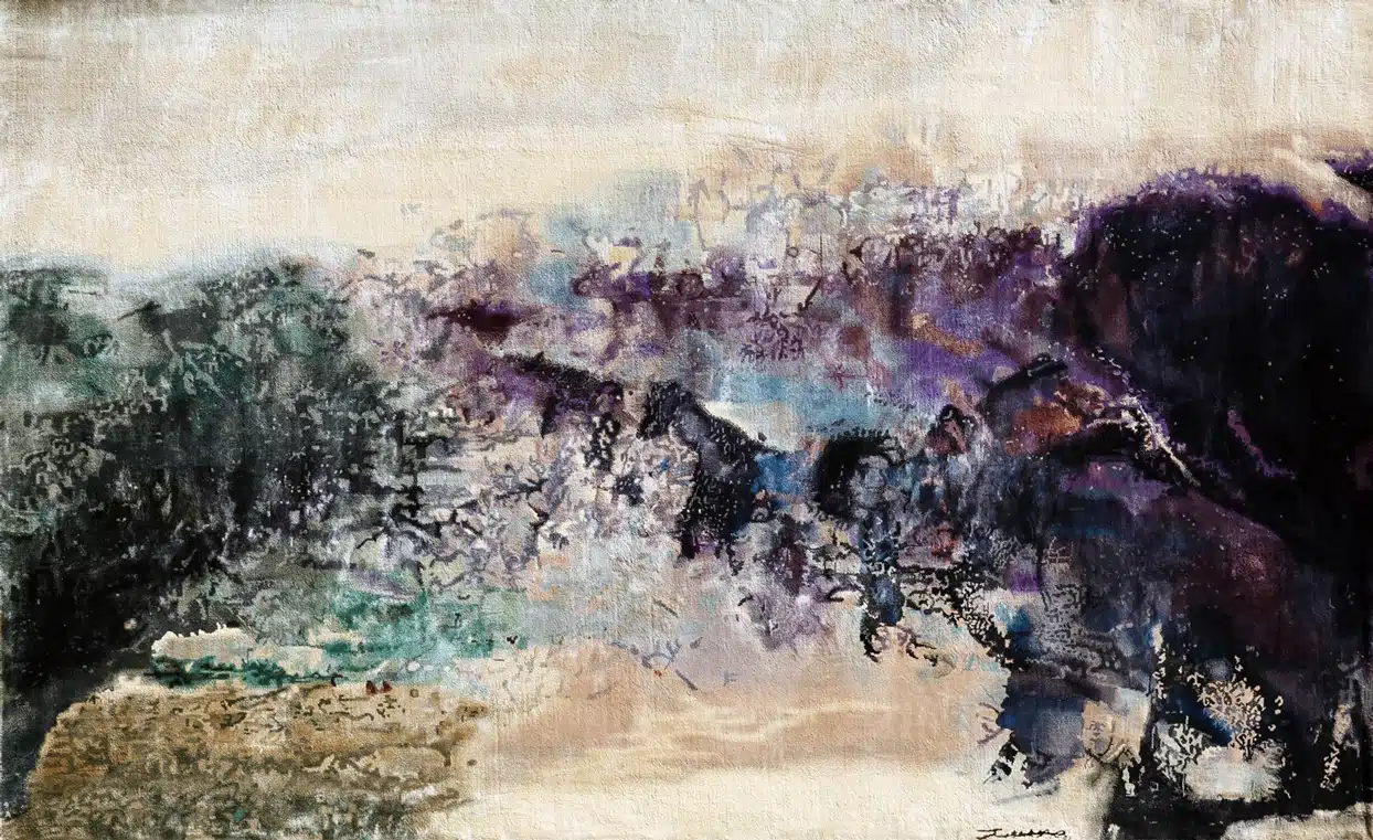 趙無極(1920-2013)無題 - 長流美術館
