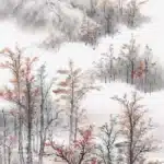 黃君璧（1898－1991）霜葉紅花
