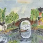 黃鷗波（1917－2003）姑蘇城外