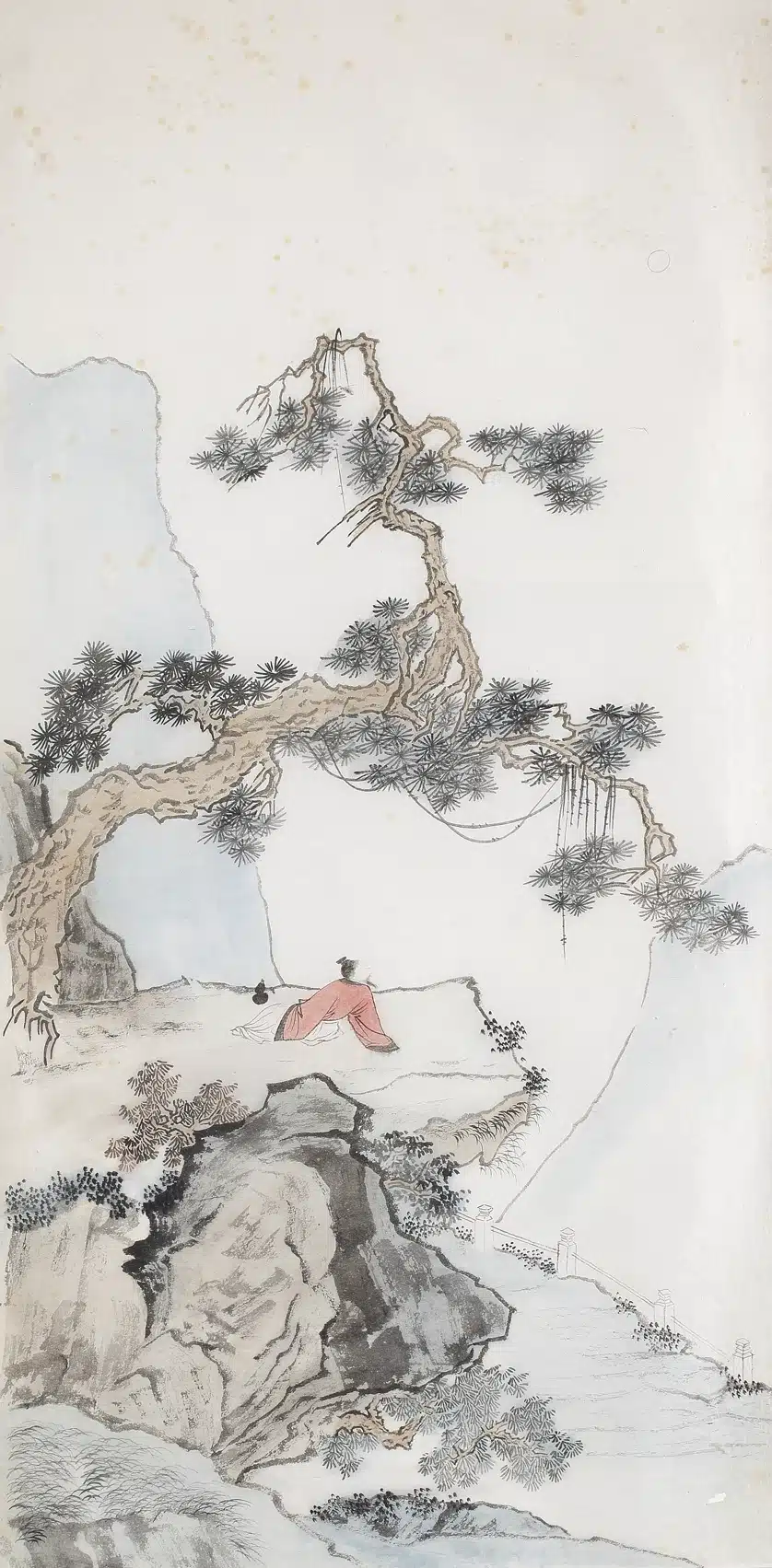 溥儒(溥心畬)(1896-1963)畫稿(一) - 長流美術館