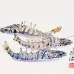 黃鷗波（1917－2003）蝦子