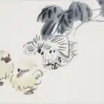 陳子莊（1913－1976）花與雞