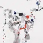 石虎（1942－2023）牧春圖