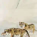 林玉山（1907－2004）雪地雙虎