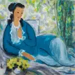 林風眠（1900－1991）青衣仕女