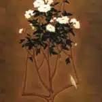 常玉（1895－1966）盆花小蟲