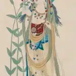 張大千（1899－1983）中唐大勢至菩薩圖