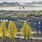 林風眠（1900－1991）春江帆影