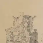 溥儒（溥心畬）（1896－1963）溥伒題；說法圖