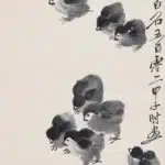 齊白石（1864－1957）雛雞
