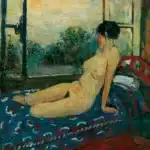 潘玉良（1895－1977）窗前裸女
