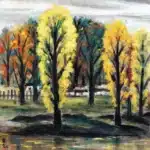 林風眠（1900－1991）林野深處