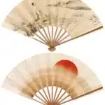 張大千（1899－1983）漫步秋堤