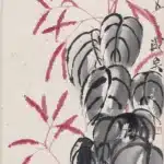 齊白石（1864－1957）花色水國秋