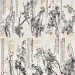 吳昌碩（1844－1927）花卉十屏