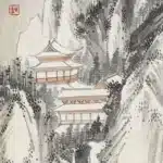 溥儒（溥心畬）（1896－1963）積雪連山
