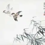 林玉山（1907－2004）麻雀