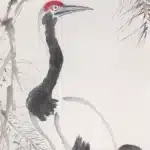 齊白石（1864－1957）松鶴延年