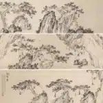 溥儒（溥心畬）（1896－1963）百猿圖卷