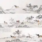 溥儒（溥心畬）（1896－1963）良駒圖