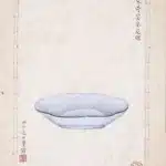 溥儒（溥心畬）（1896－1963）臨宋哥窯葵花碟