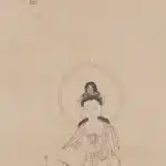 溥儒（溥心畬）（1896－1963）白描觀音
